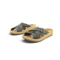 Freequency footwear Cross-strap Slide Sandal