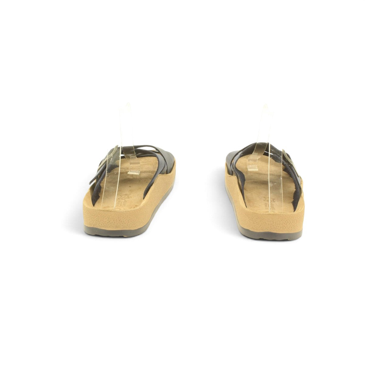 Freequency footwear Cross-strap Slide Sandal
