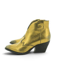 Juice Gold Metallic Western Bootie