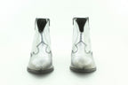 Juice Silver Metallic Western Bootie