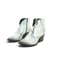 Juice Silver Metallic Western Bootie