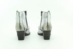 Juice Silver Metallic Western Bootie
