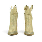 Juice Mid-calf Cowboy Boot in Soft Champagne