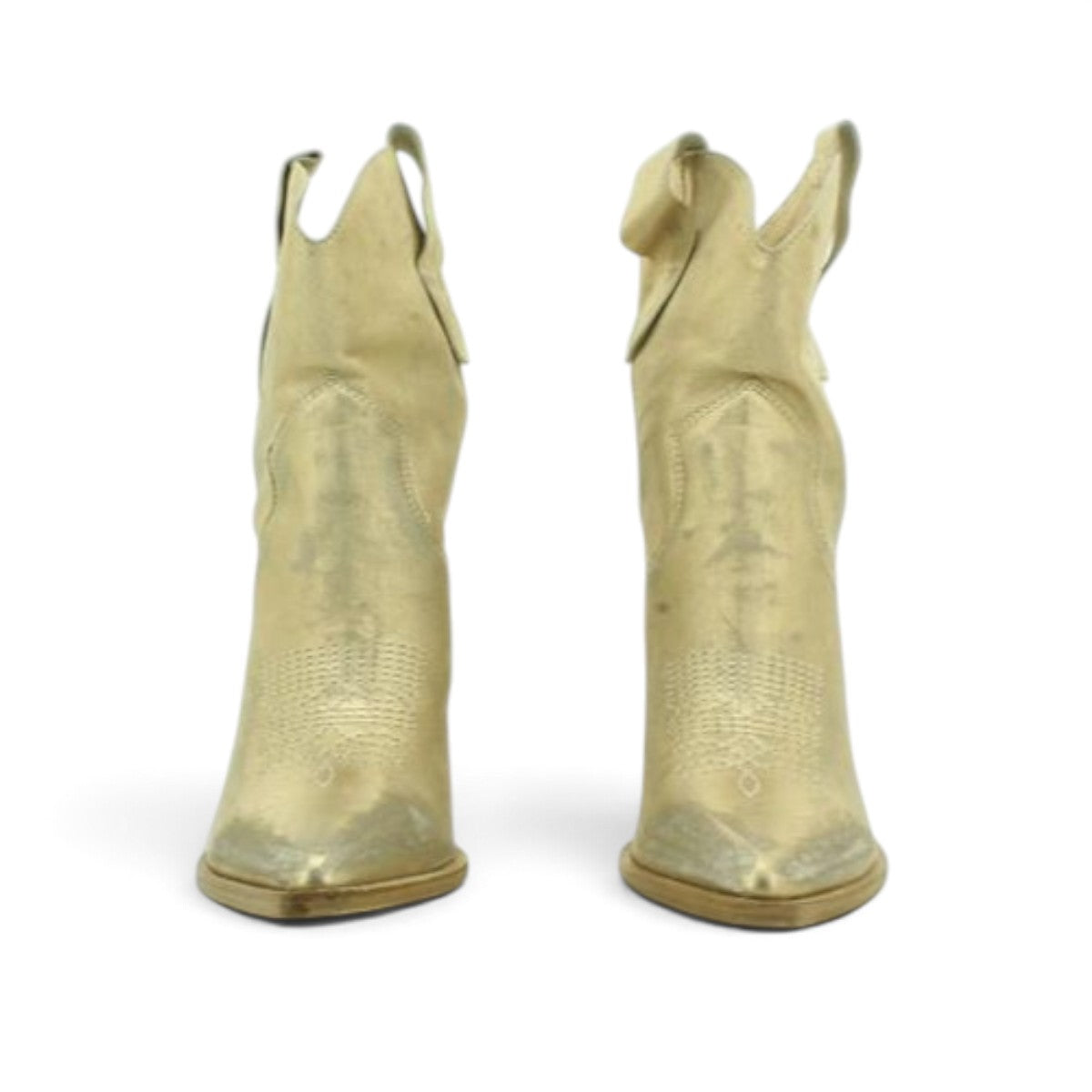 Juice Mid-calf Cowboy Boot in Soft Champagne