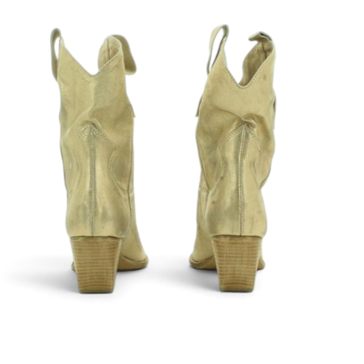 Juice Mid-calf Cowboy Boot in Soft Champagne