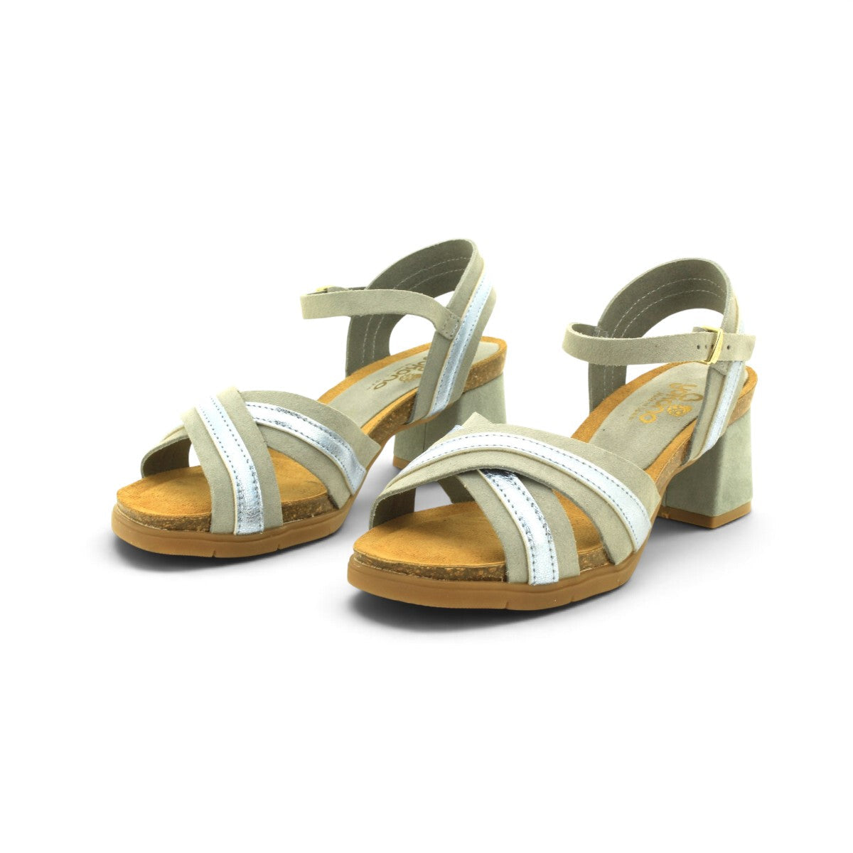 Yokono Crossover Heeled Sandal