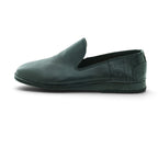 As98 Slip-on Loafer in Rich Dark Green Pebbled