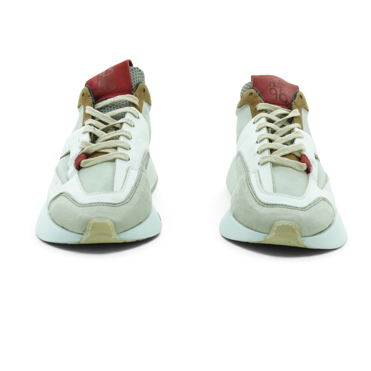 As98 Mixed-panel Runner Sneaker