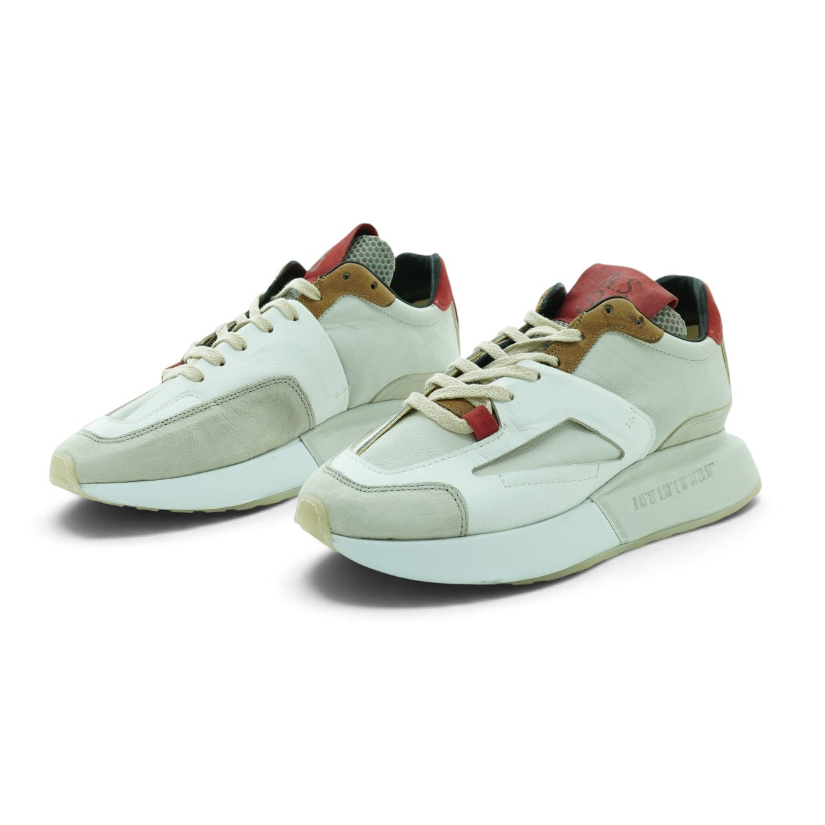As98 Mixed-panel Runner Sneaker