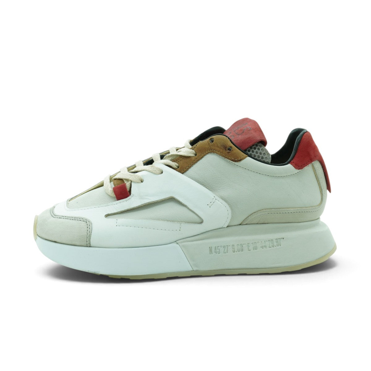 As98 Mixed-panel Runner Sneaker