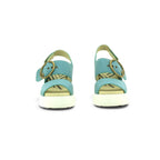 Fly London Platform Sandal in Soft Turquoise