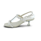 Pedro Miralles Elegant T-bar Heeled Sandal