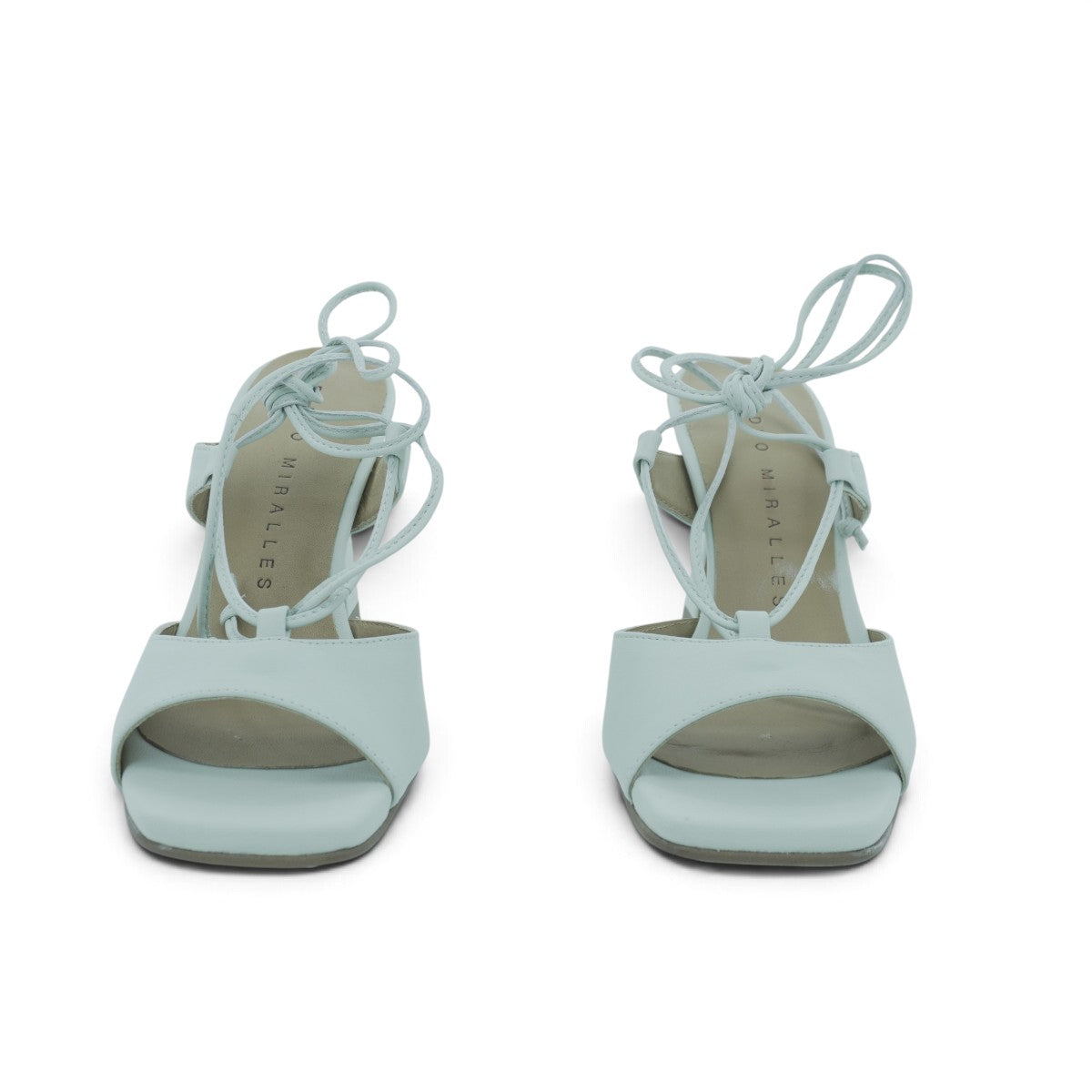 Pedro Miralles Lace-up Heeled Sandal