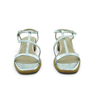 Wonders Strappy Low Block Heel Sandal