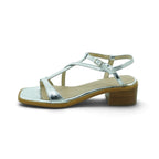 Wonders Strappy Low Block Heel Sandal