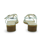 Wonders Strappy Low Block Heel Sandal