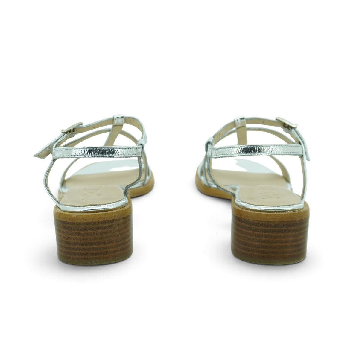 Wonders Strappy Low Block Heel Sandal