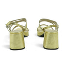 Wonders Platform Block Heel Sandal