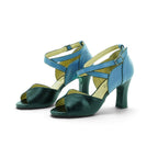 Freequency Two-tone Heel Sandal