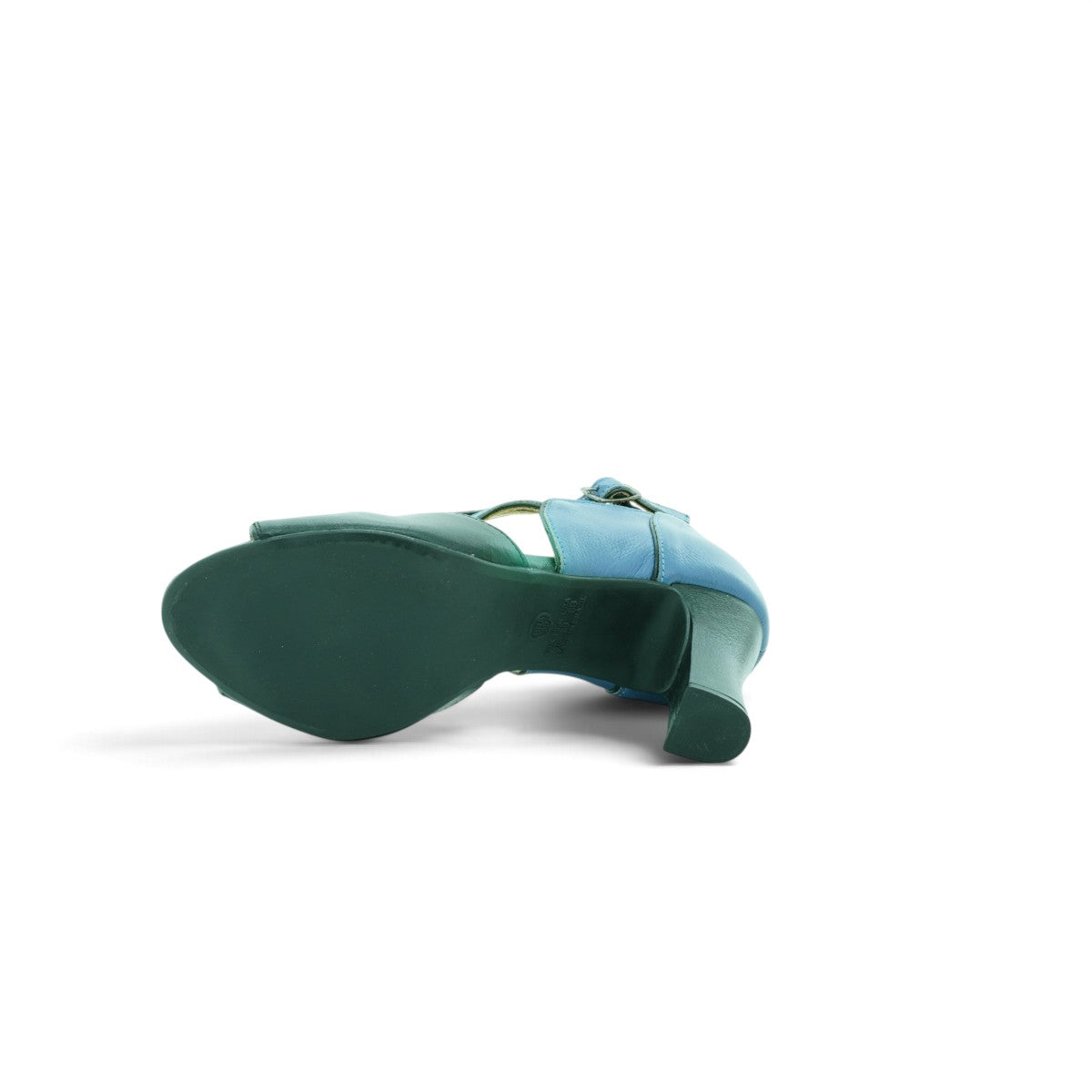 Freequency Two-tone Heel Sandal