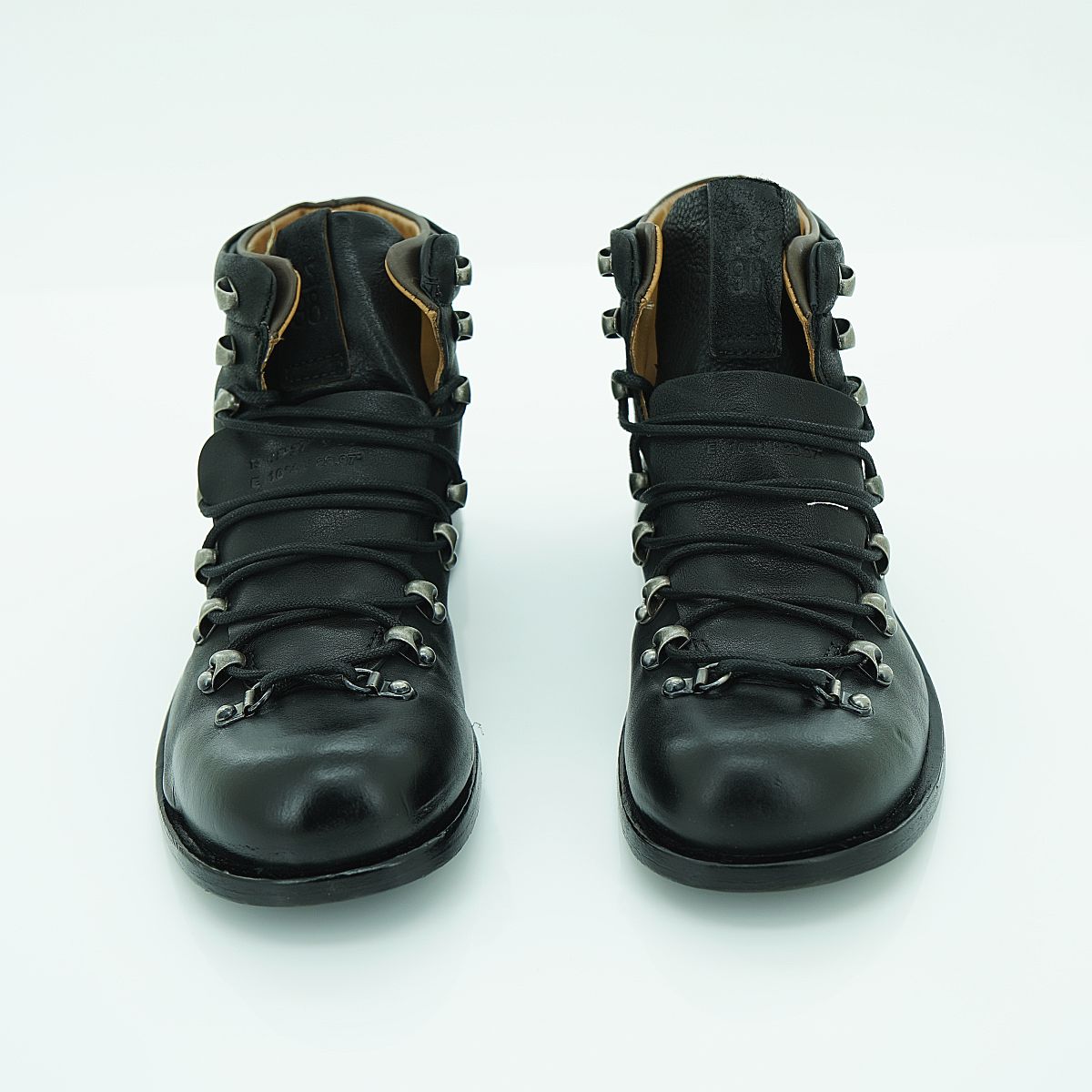 A.S. 98 Hiker-inspired Ankle Boot in Supple Black | 2025ASW19