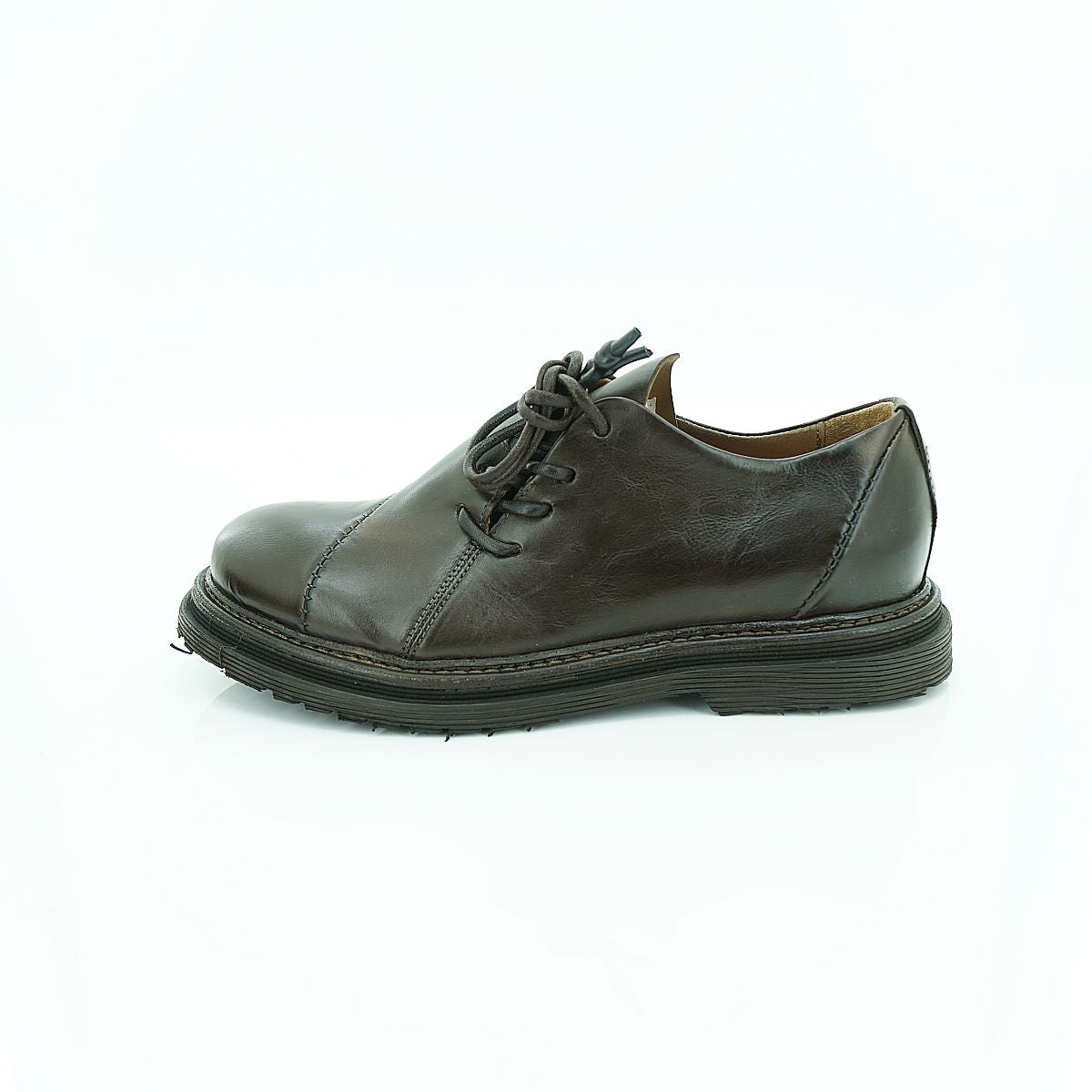 A.S. 98 Derby Shoe in Rich Dark Chocolate Burnished | 2025ASW21
