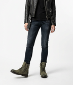 A.S. 98 Combat Boot in Extraordinary Distressed Olive | 2025ASW22