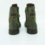 A.S. 98 Combat Boot in Extraordinary Distressed Olive | 2025ASW22