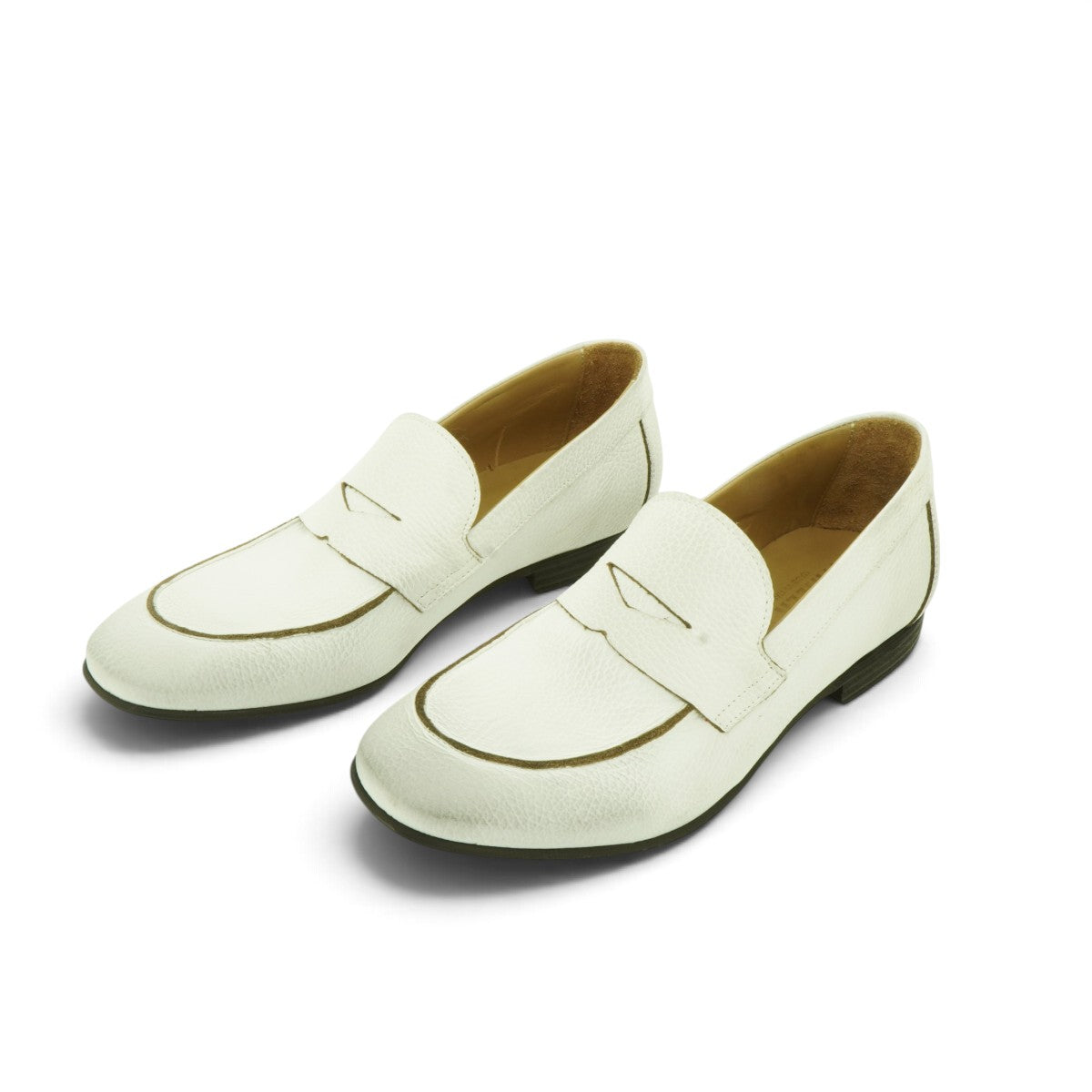 EV Classic Penny Loafer in Crisp White