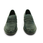 EV Classic Penny Loafer in Rich Navy Tumbled
