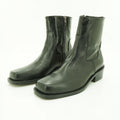 EV Side-zip Ankle Boot in Smooth Black