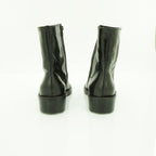 EV Side-zip Ankle Boot in Smooth Black