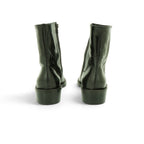 EV Side-zip Ankle Boot in Smooth Black