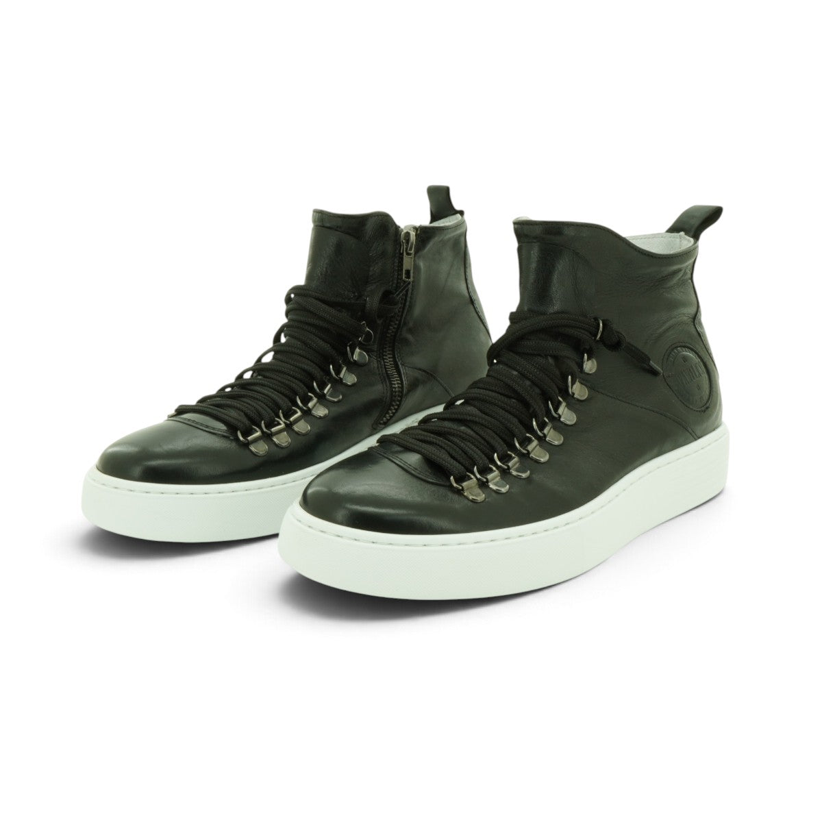 EV High-top Leather Sneaker