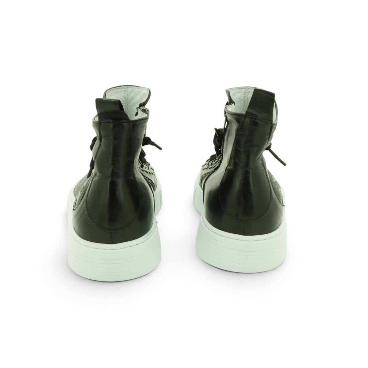 EV High-top Leather Sneaker