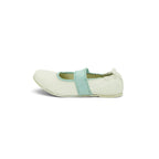 Fly London Ballet Flat in Supple Off-white