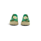 Fantasy Sandals T-bar Platform Slide in Rich Emerald Green