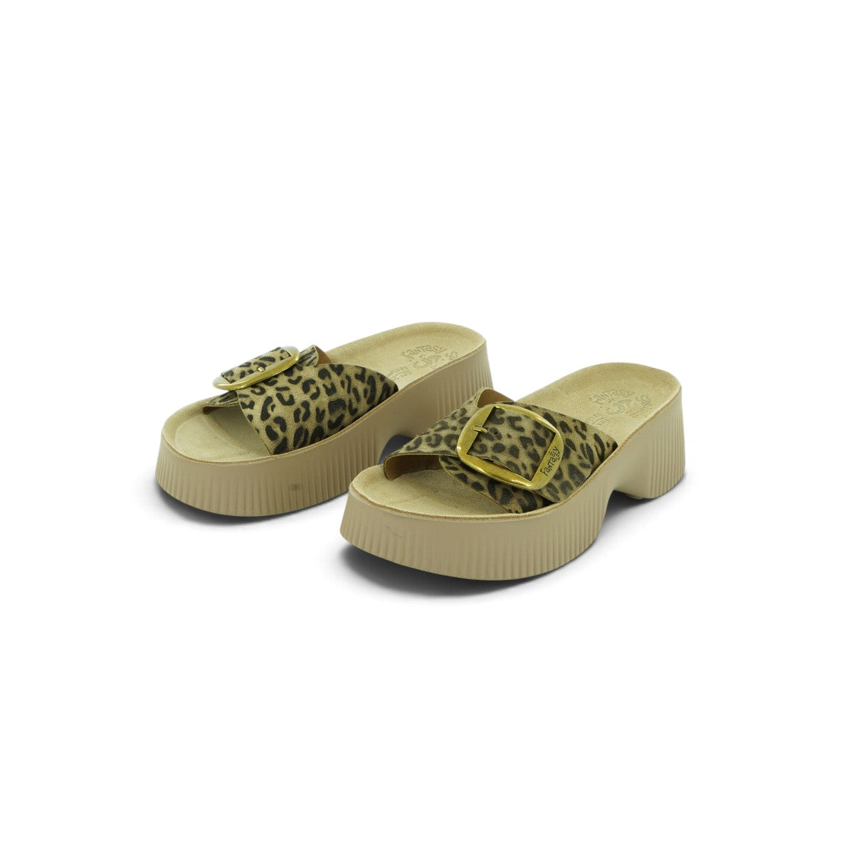 Fantasy Sandals Single-strap Platform Slide