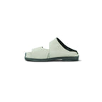 History Double-strap Flat Slide in Soft Cream