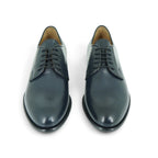 Martire Plain-toe Derby in Deep Navy Polished