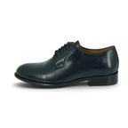 Martire Plain-toe Derby in Deep Navy Polished
