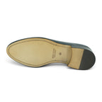 Martire Plain-toe Derby in Deep Navy Polished