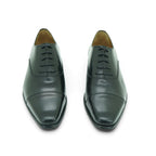 Martire Cap-toe Oxford in Polished Black
