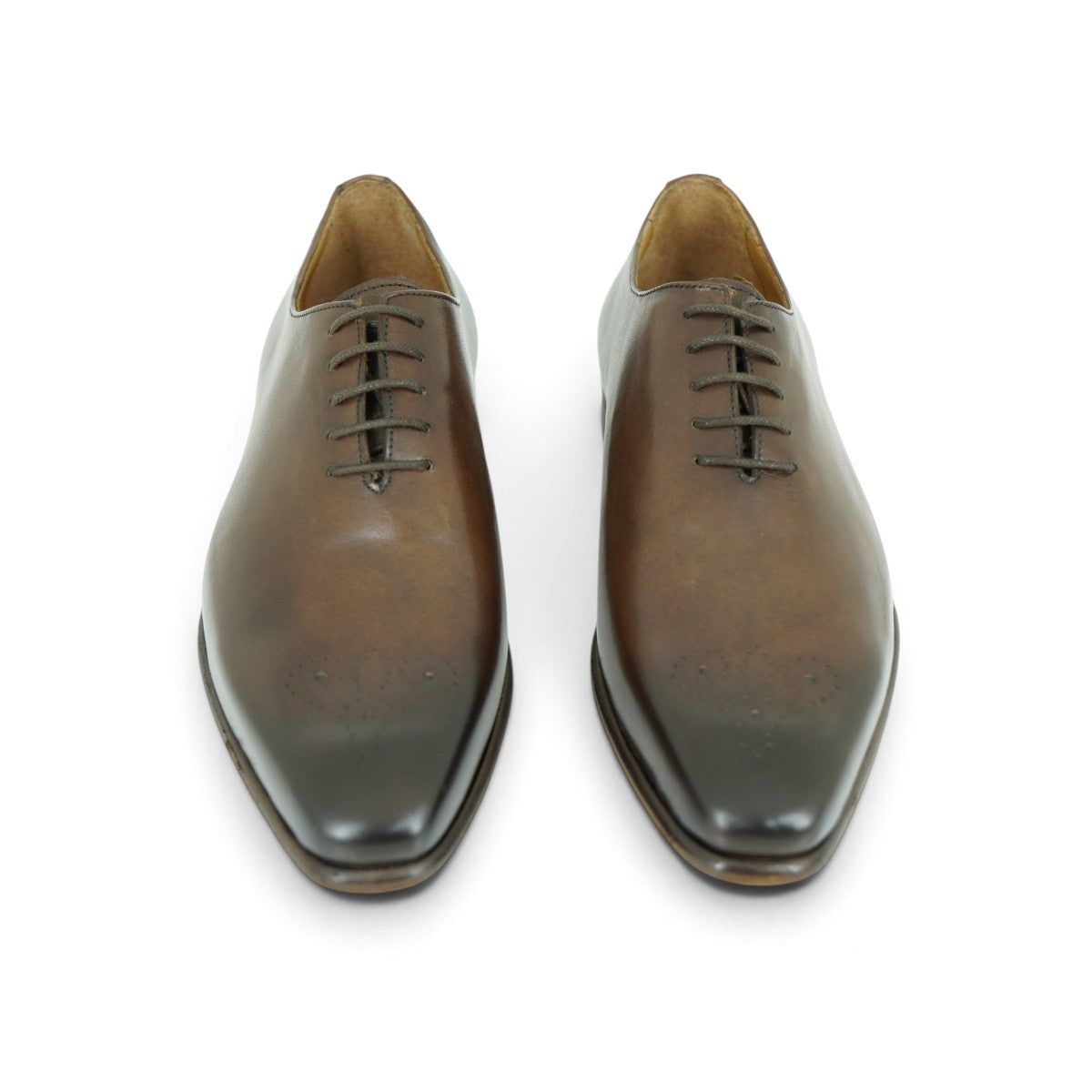 Martire Wholecut Oxford in Rich Burnished Tobacco
