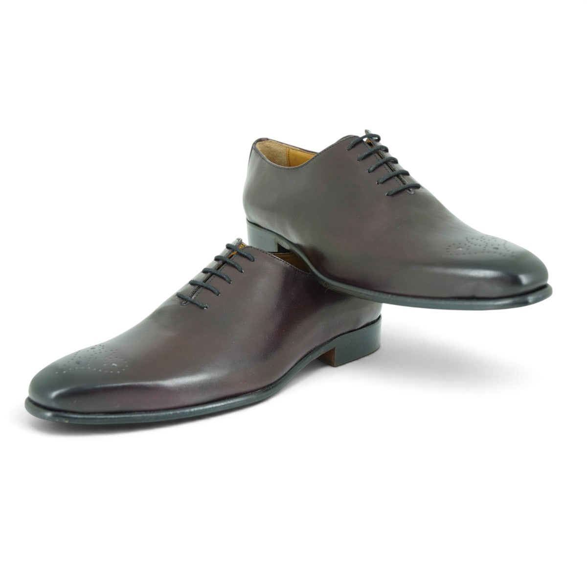Martire Cap-toe Oxford in Soft Dark Navy