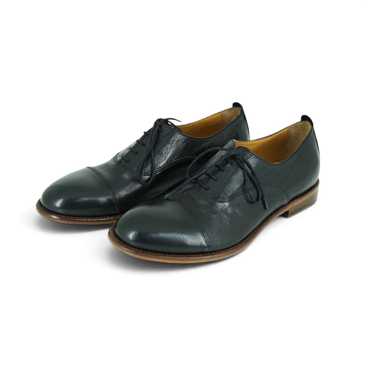 Martire Cap-toe Oxford in Soft Dark Navy