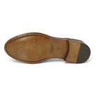 Martire Plain-toe Derby in Warm Cognac Burnished