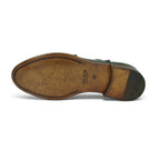 Martire Double Monk Strap in Deep Olive