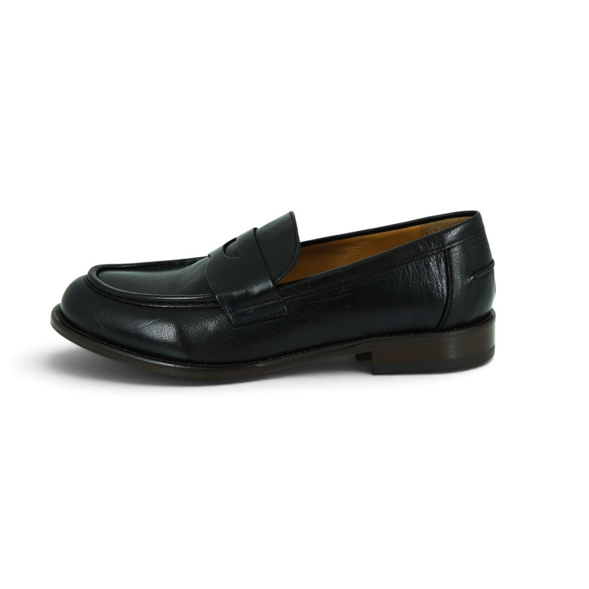Martire Penny Loafer in Polished Black