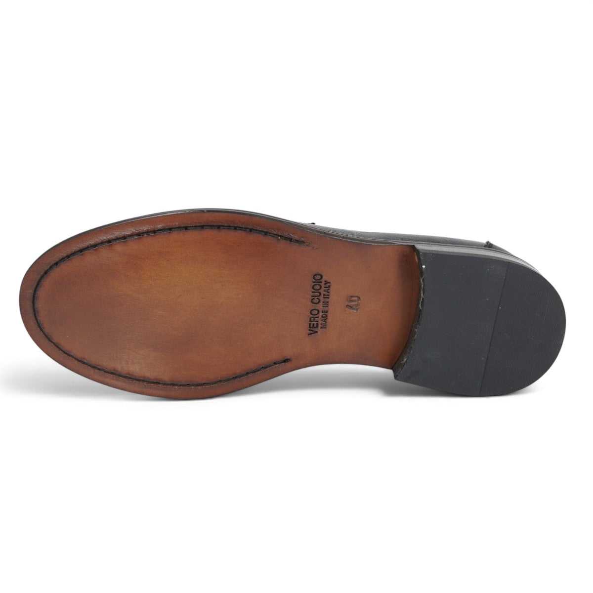 Martire Penny Loafer in Polished Black